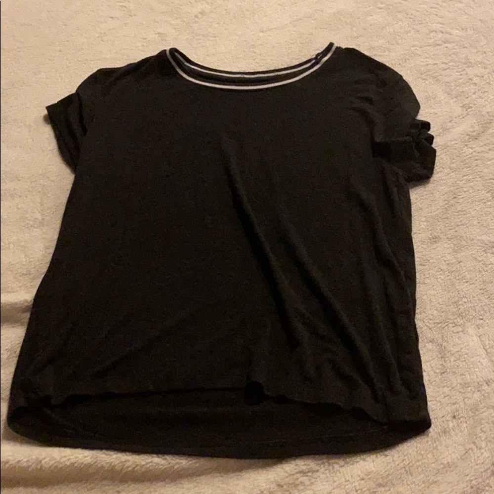 dark gray top
